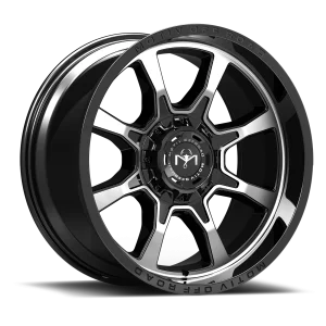 Motiv Off Road – Glock – Black – 17″x9″ 0mm – Summer Wheels – 427MB-7900500